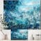 Designart - Wild Blue Ocean Waves V - Nautical & Coastal Canvas Wall Art Print